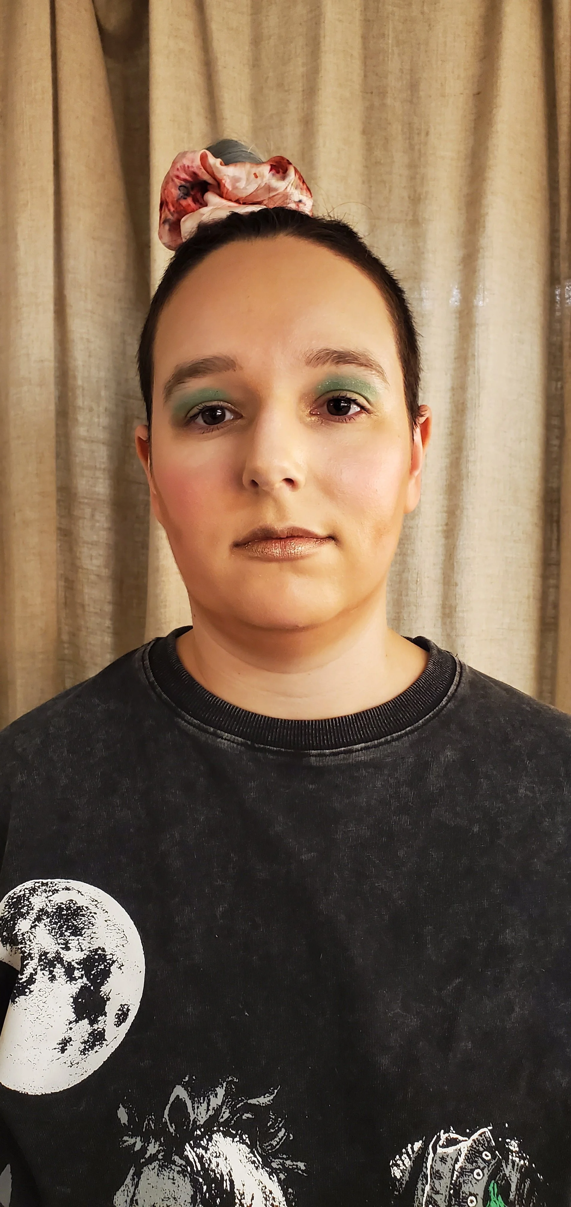 Tinker Bell Glamour Makeup - Front