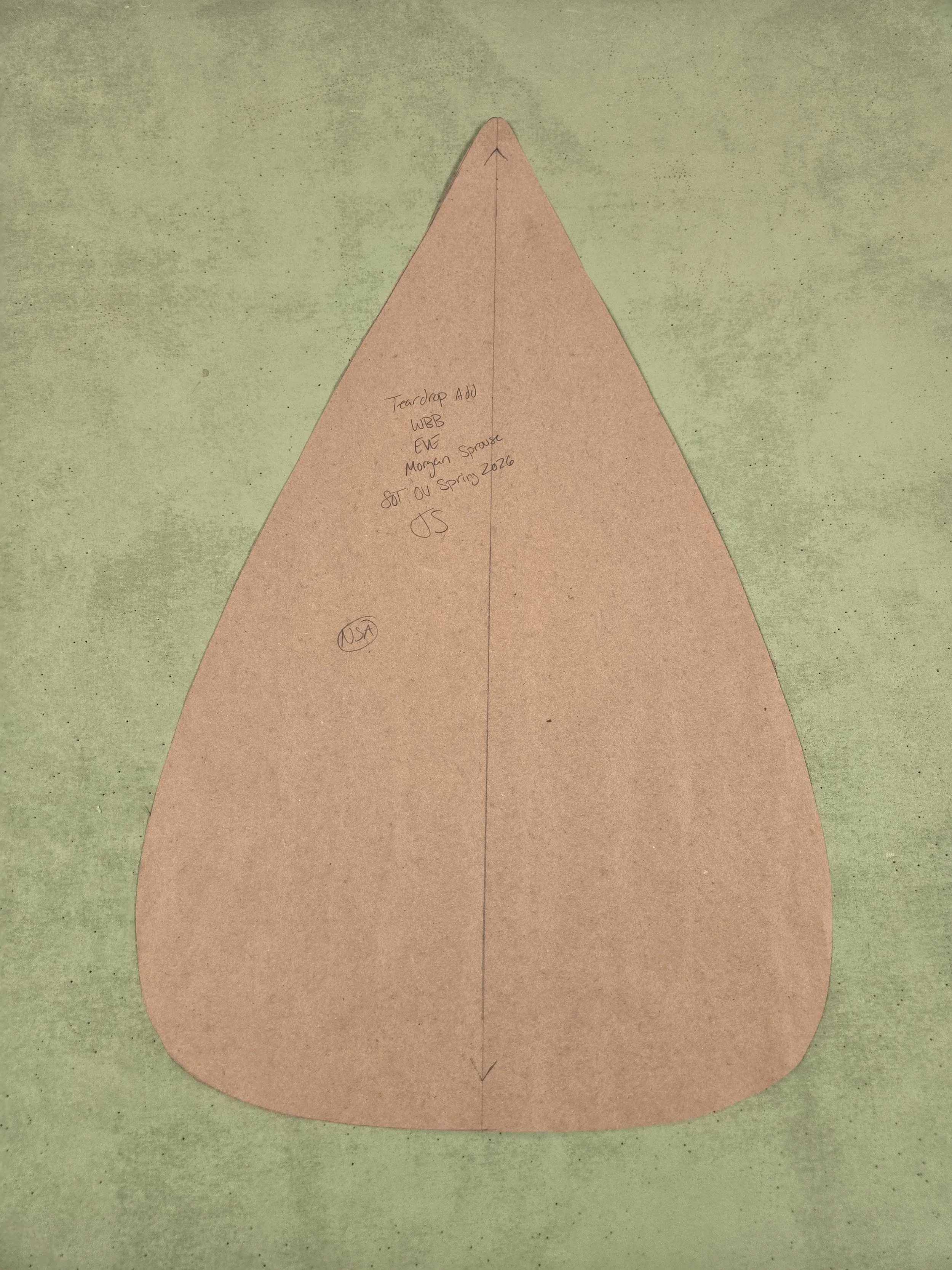 Teardrop Add Pattern