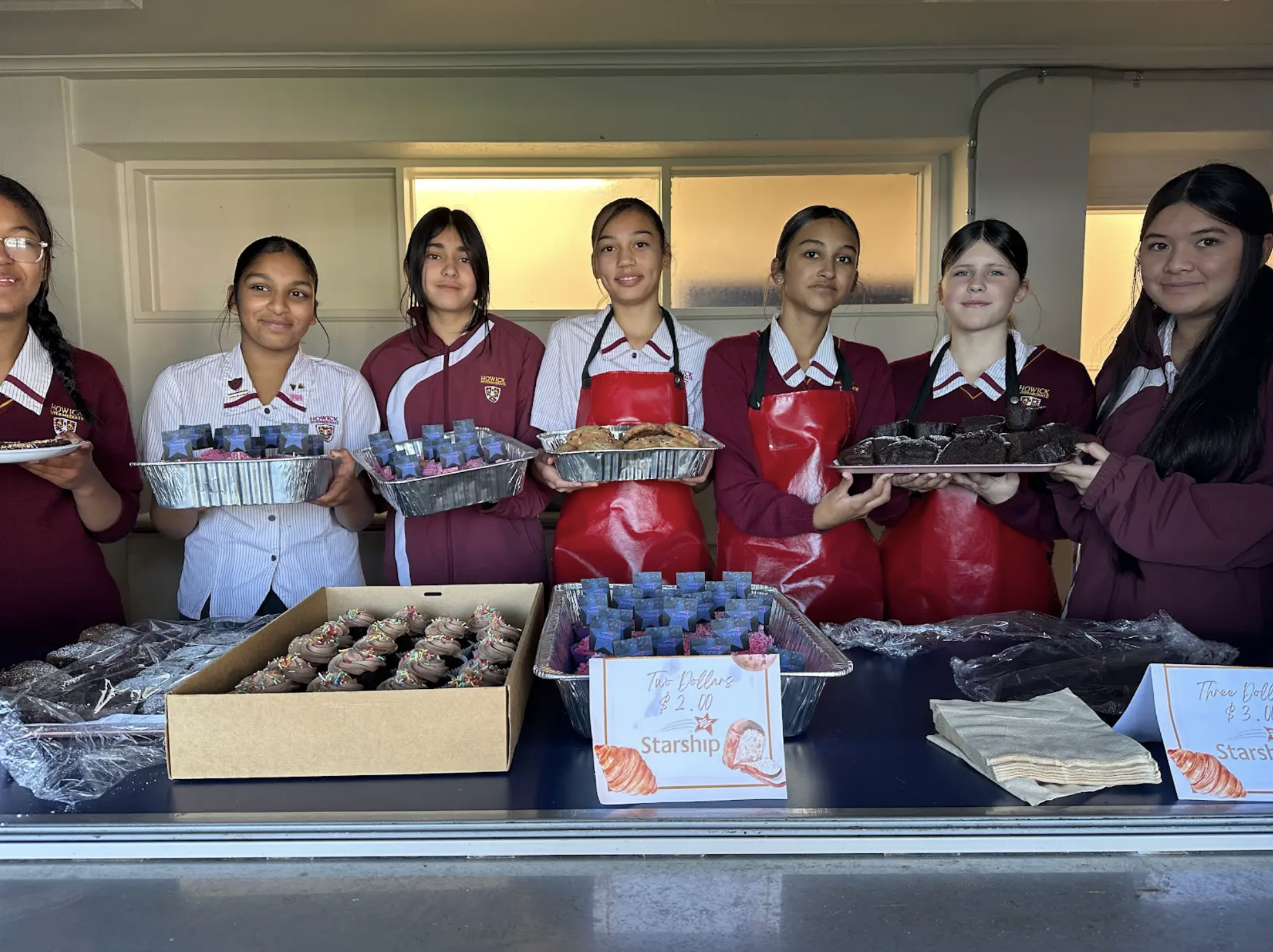 Our Starship Big Bake Sale was a big success.
