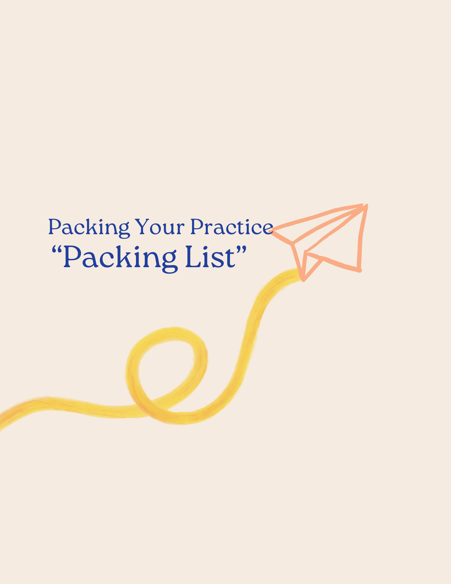 Packing your Practice 