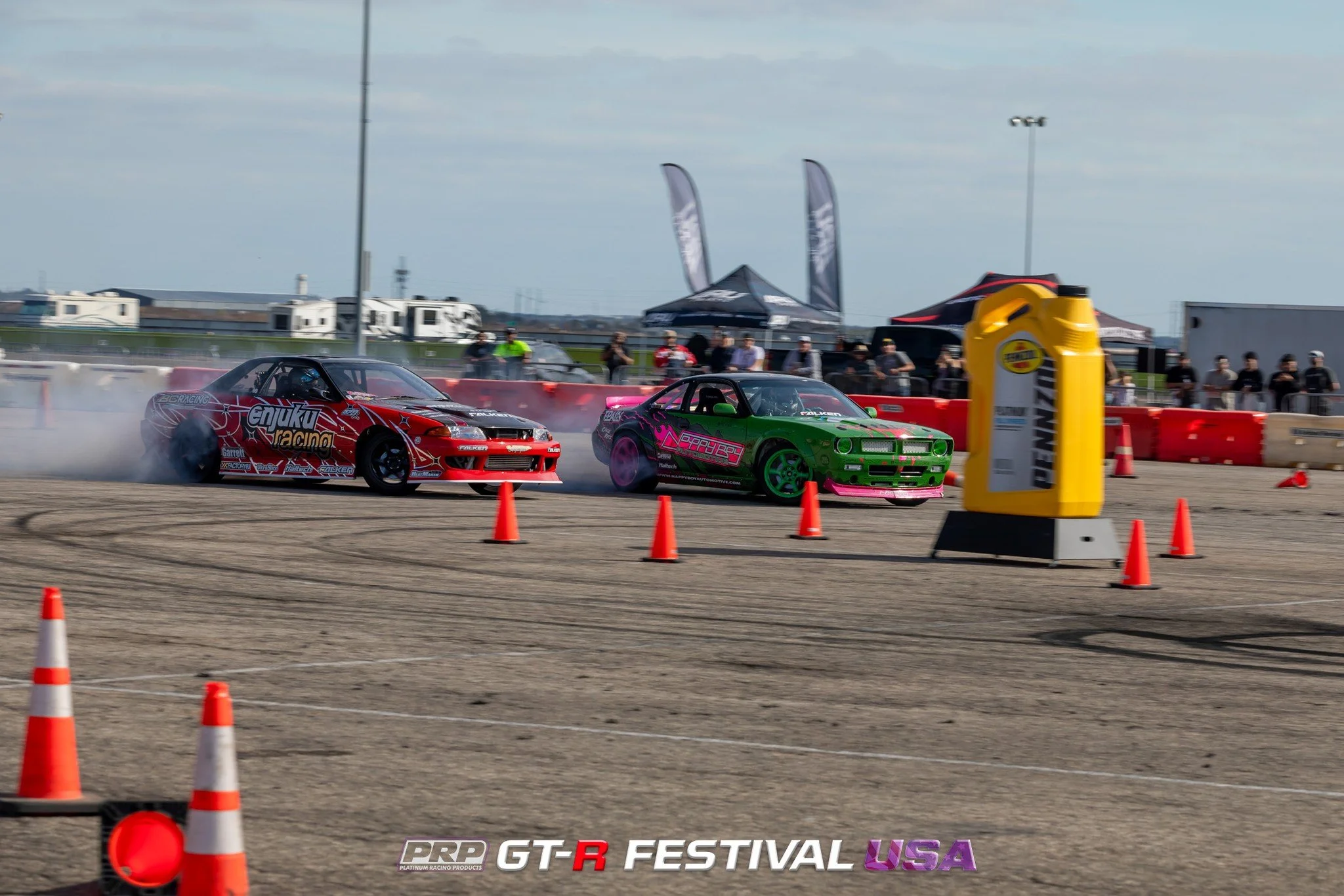 @pennzoil  was a 2025 PRP GT-R Festival presenting sponsor. The Pennzoil Motorsport Arena was cranking all weekend with drift demos from @tpain , @hertlife , @kinganytime , Max, @chairslayer  and @jos@joshrobinson530 

In between @texas_drift_academy