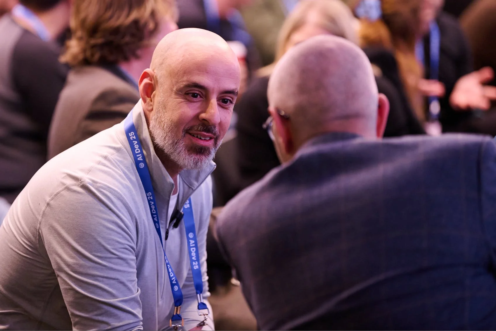 Crowd Engagement at DeepLearning Tech Conference, New York New York