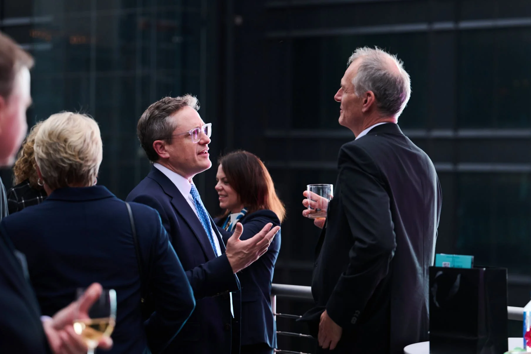 Quantinuum personal at a happy hour 