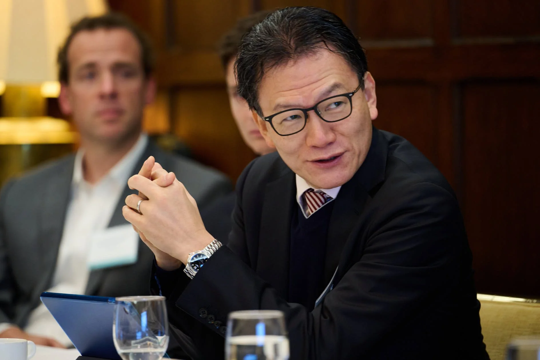 Quantinuum executive in roundtable discussion in nyc