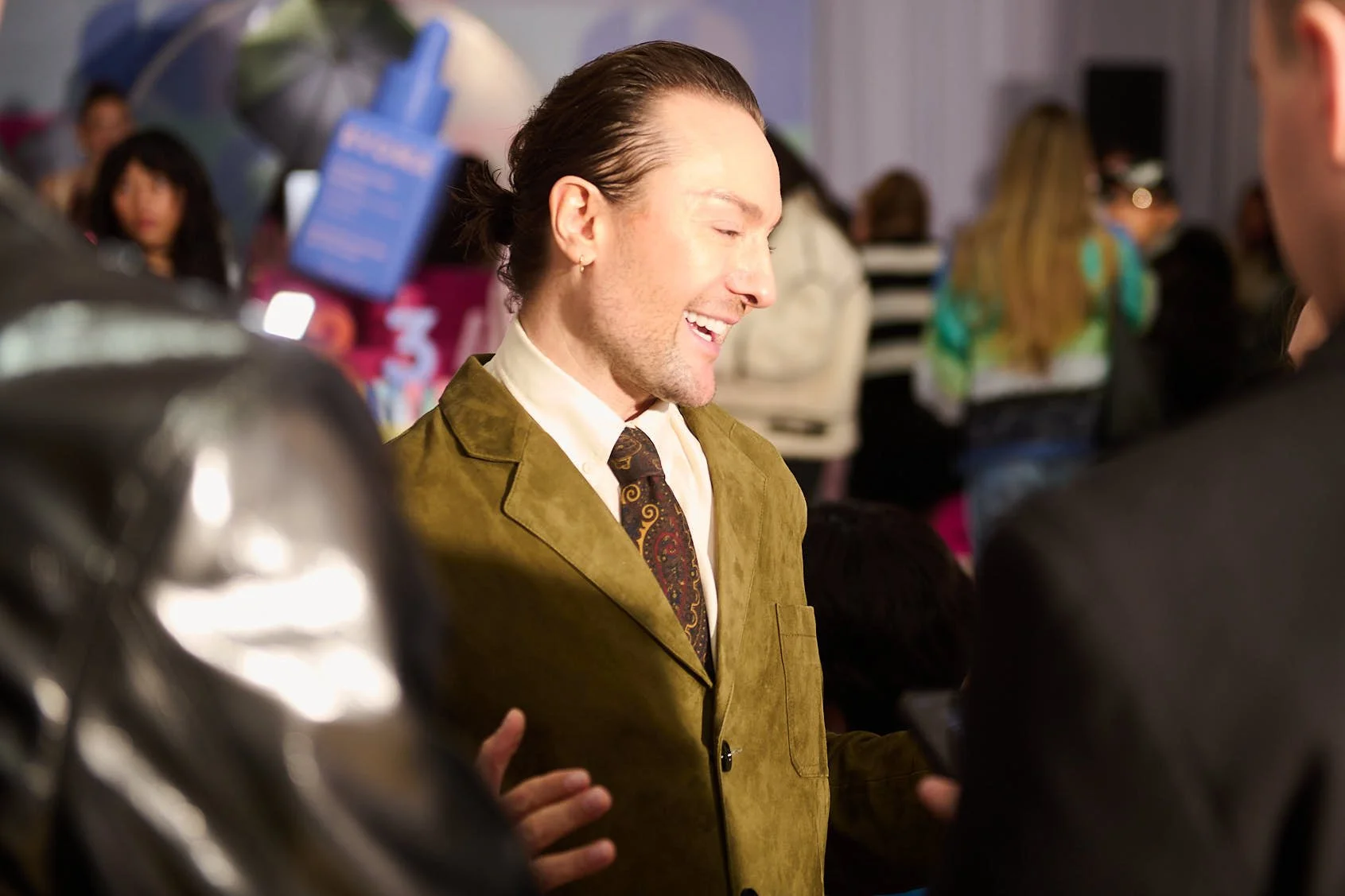 Byoma CEO Mark Elrick at a brand activation