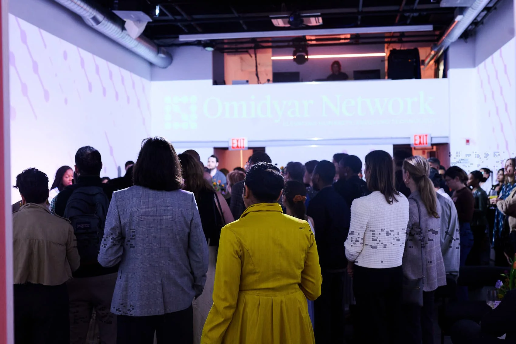 Visual storytelling for Omidyar Network at Lightbox NYC. Balancing precision lighting with immersive 360° projection mapping.