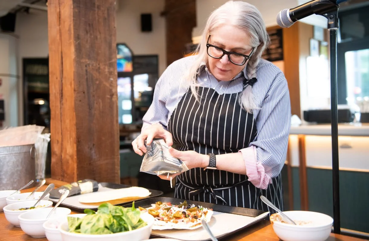 Event Photograph of an executive chef for Timeout Market in Dumbo 