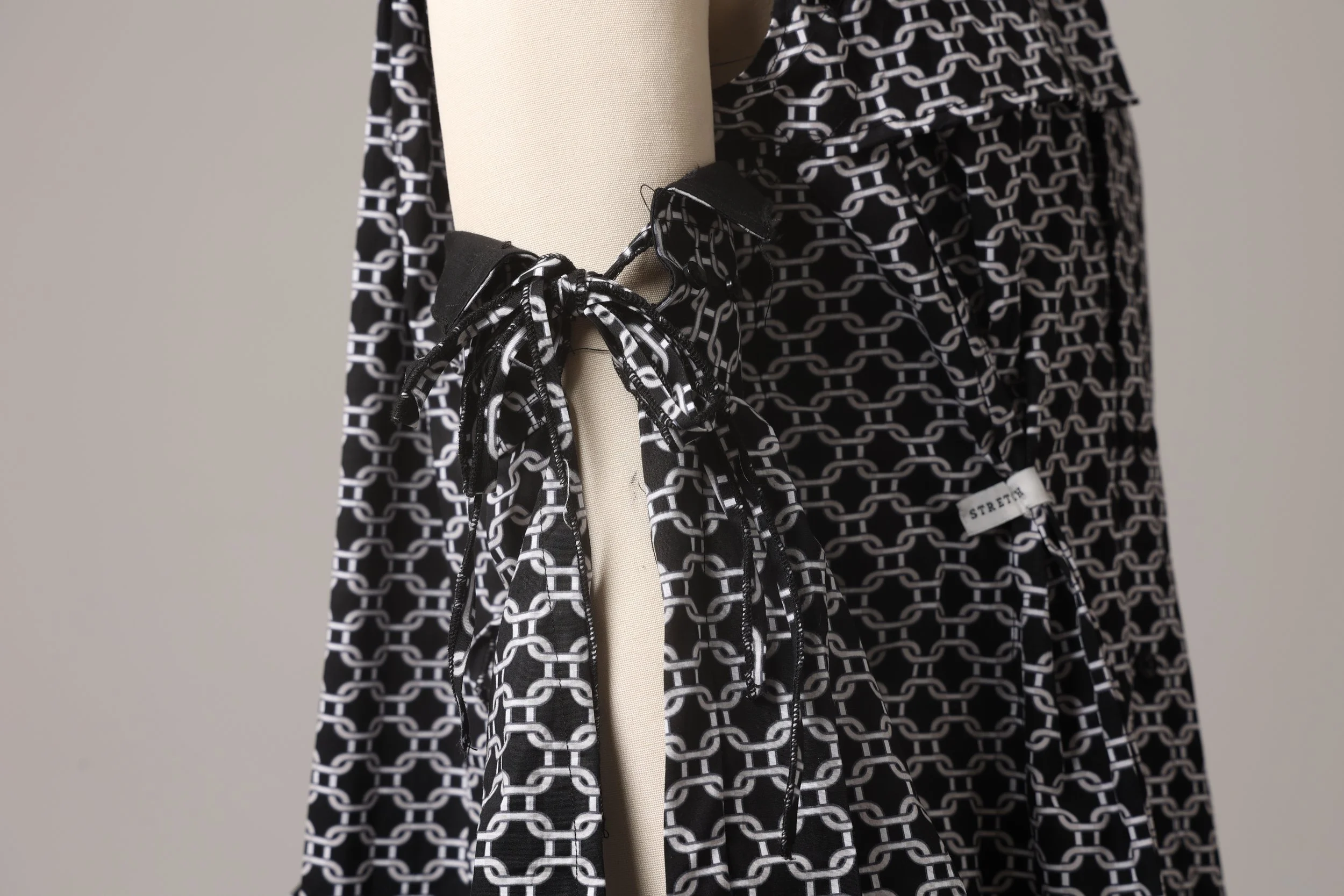 Detailed side profile shot of Hari