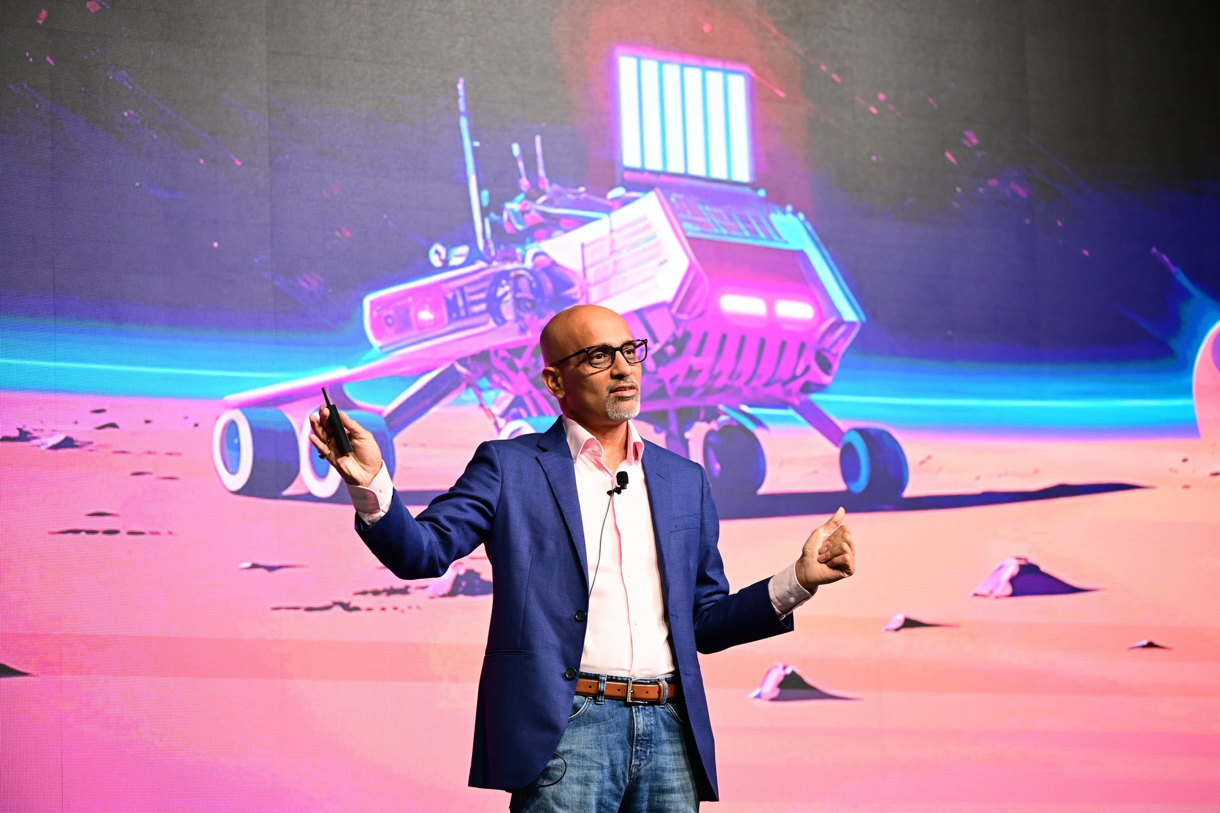 A random place! Maybe Mars?!