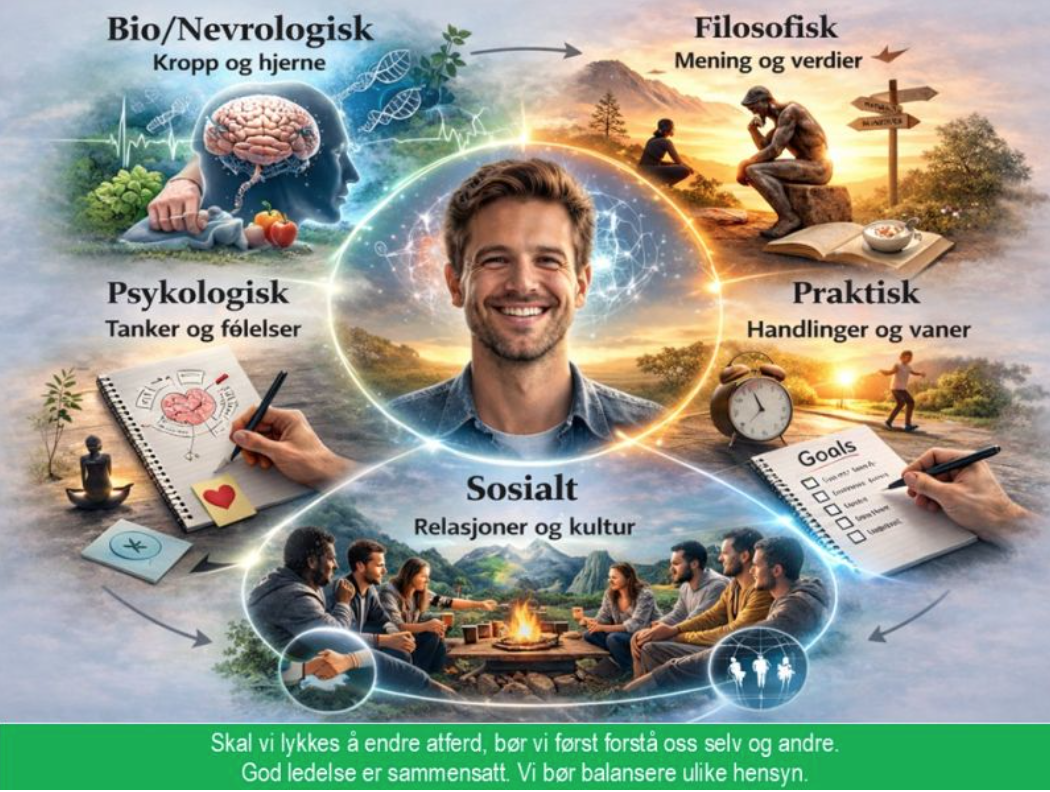 Skal vi påvirke adferd må vi vite hva som driver oss