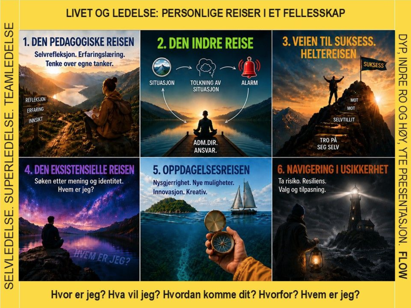 Livet og ledelse som en reise