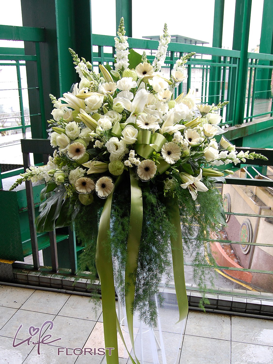 高架花籃 (一對)