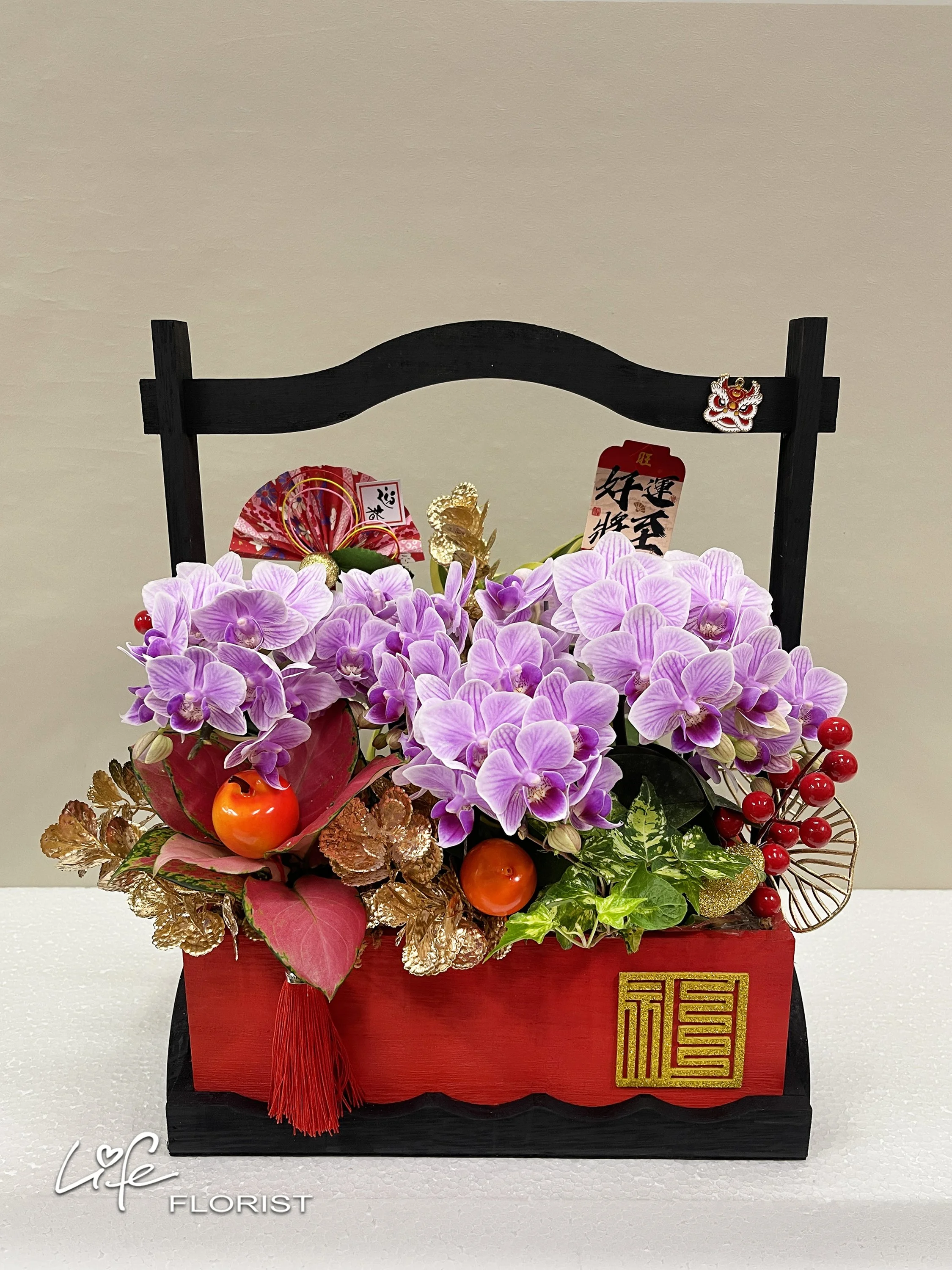 新年蝴蝶蘭花禮