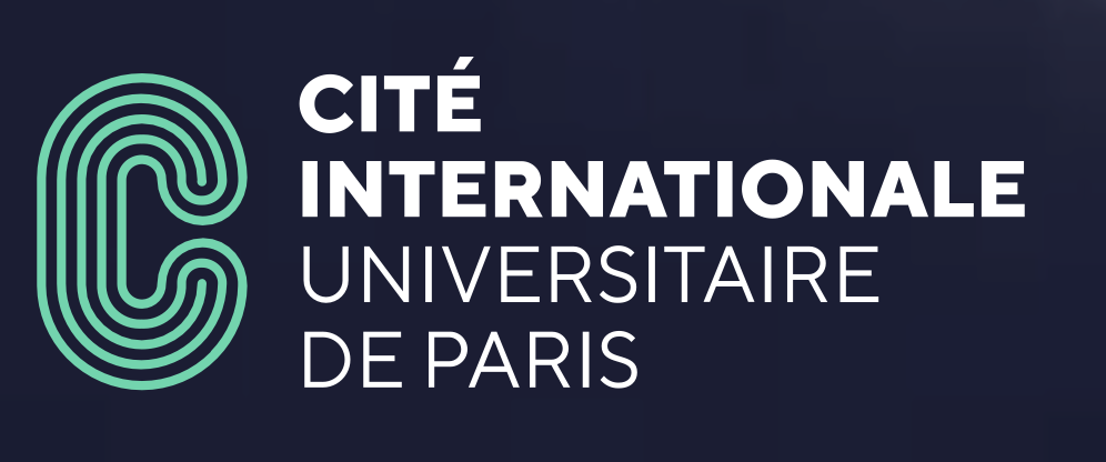 Logo of Cité Internationale Universitaire de Paris with stylized 'C' and text.