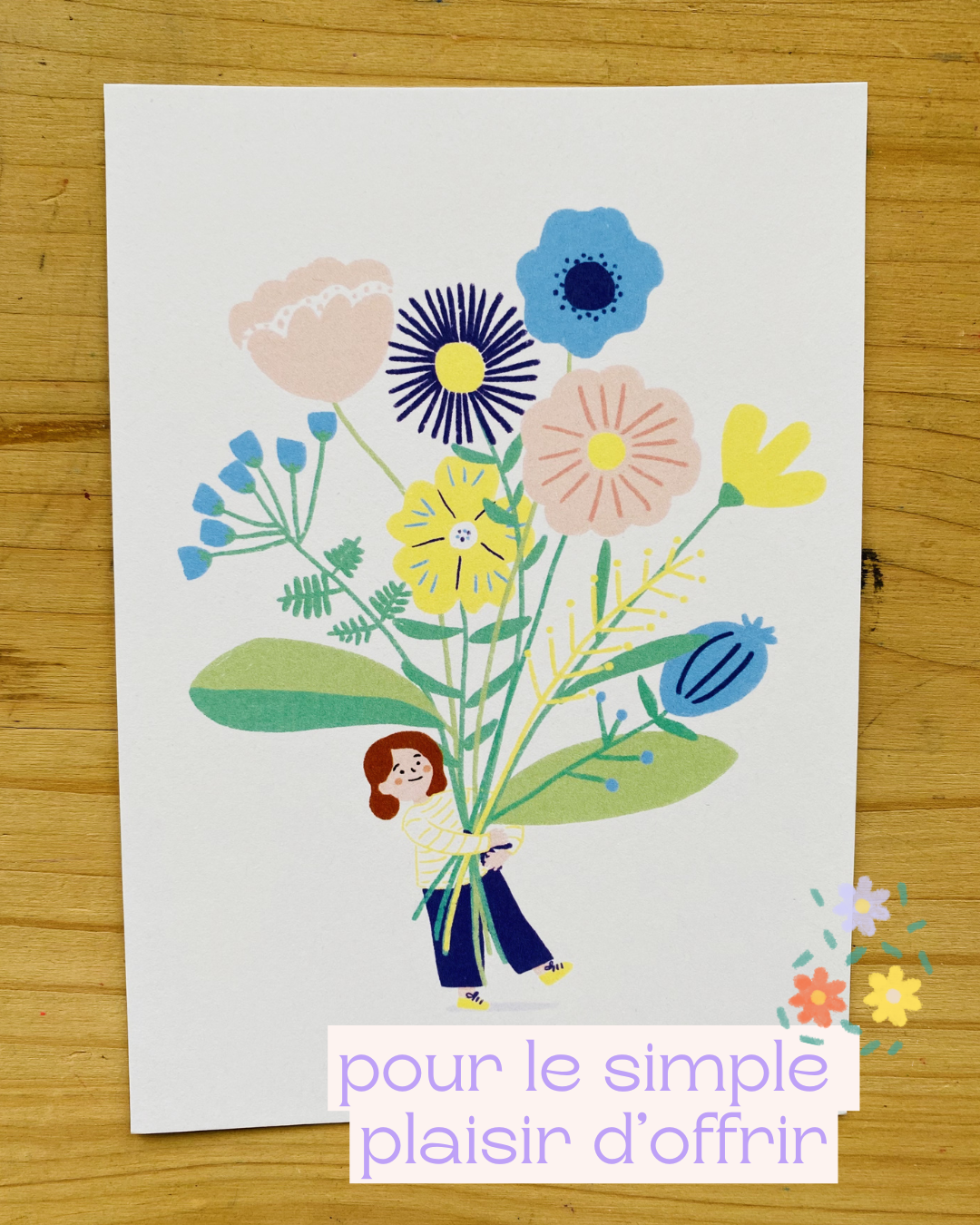 Carte bouquet