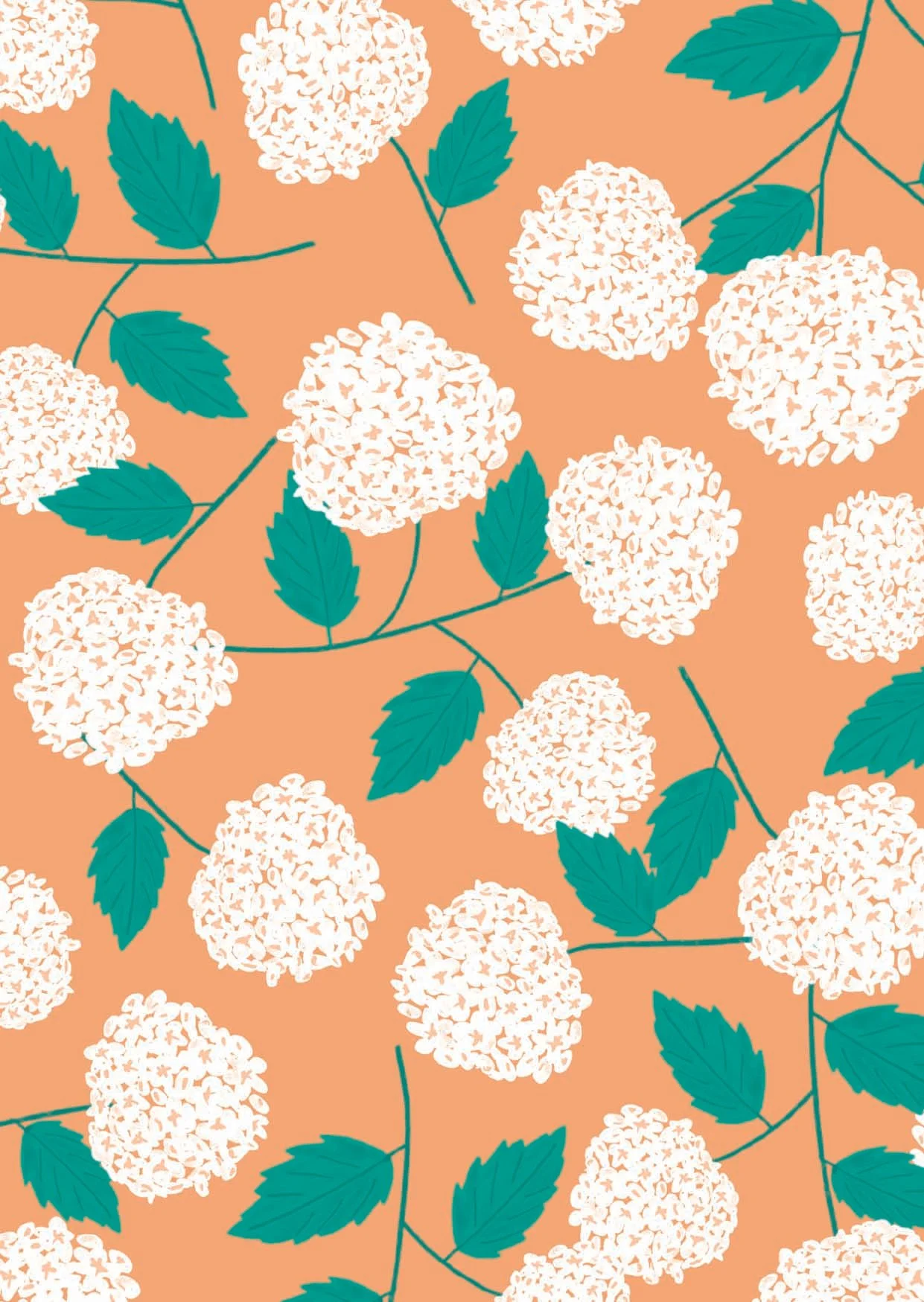 Carte hortensias