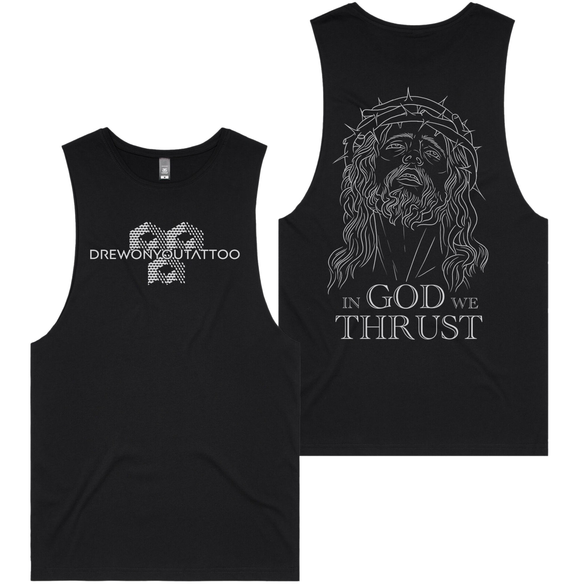 Geo Logotype Tank Top with God