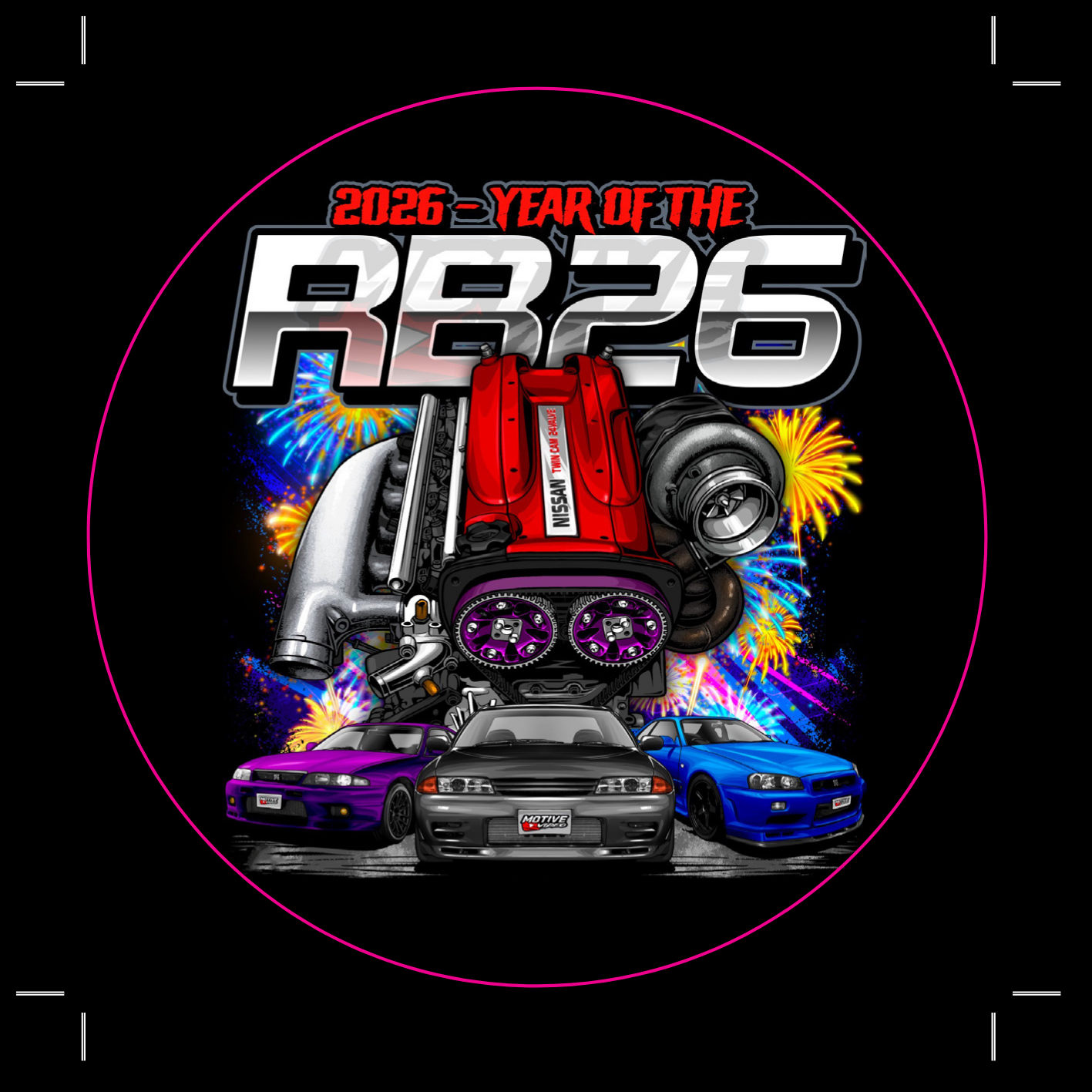 2026 Year of the RB26 Sticker