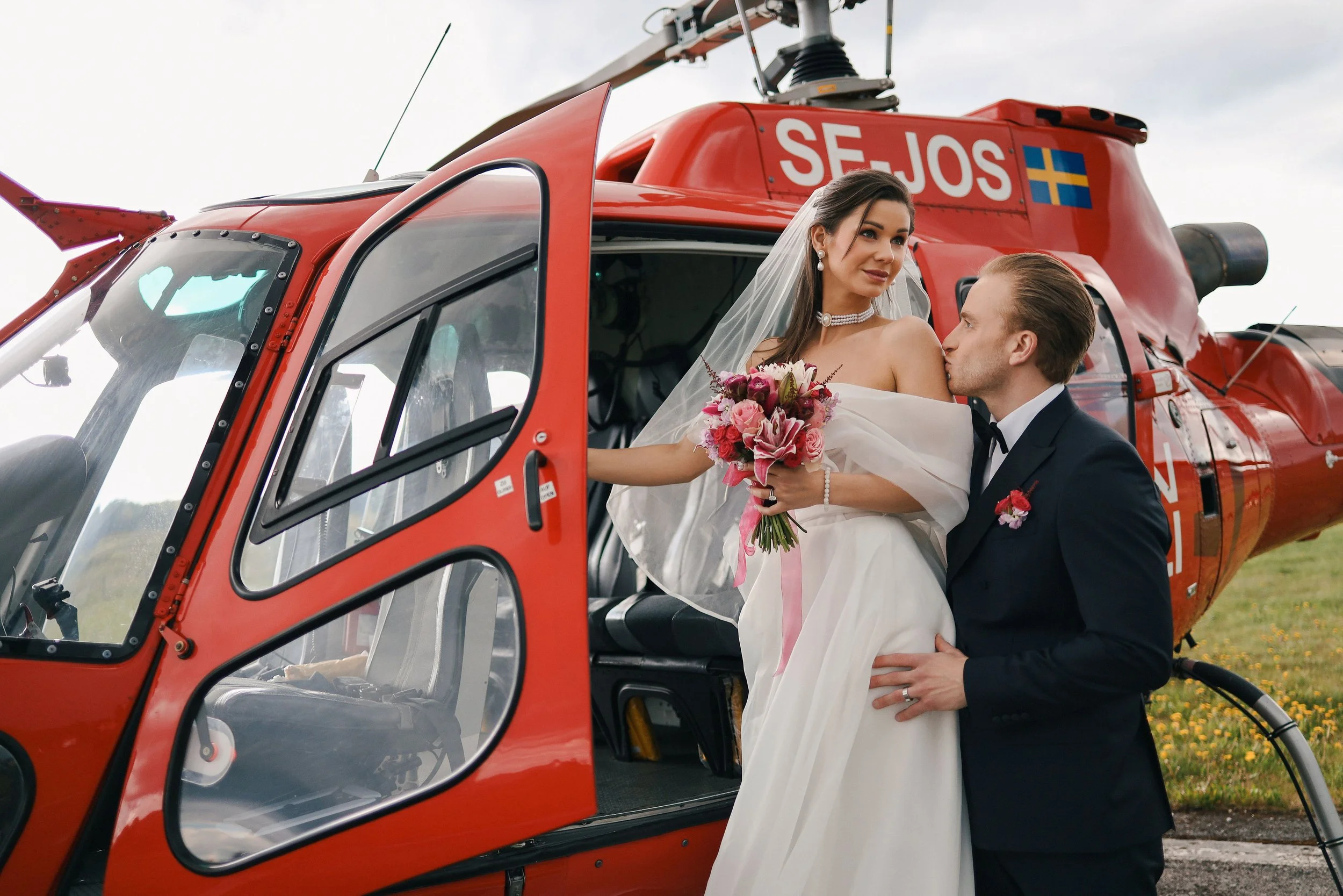 Bröllop med helikopter – skapa ett minne för livet