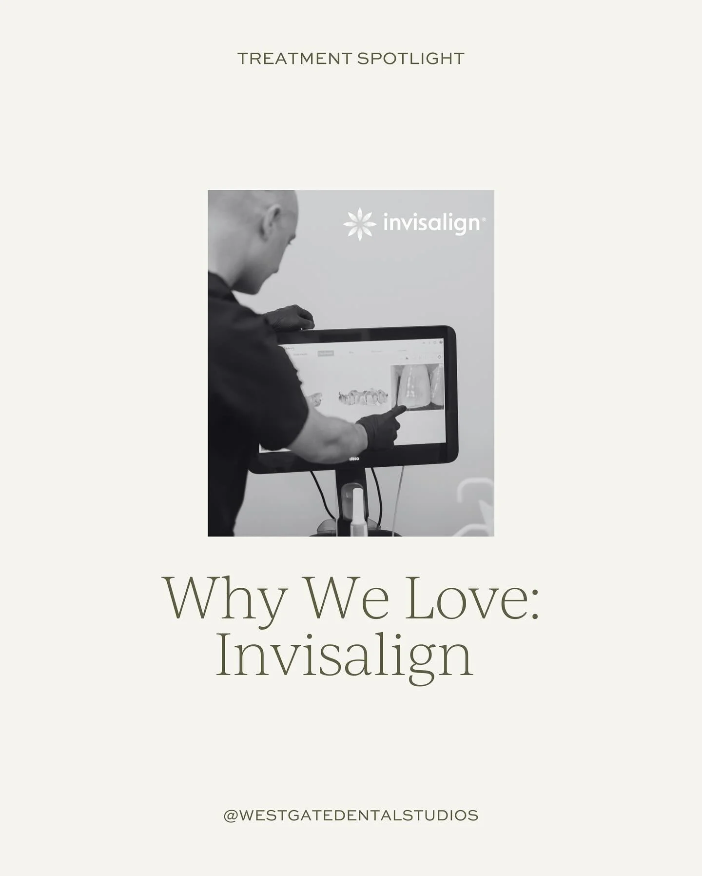 🦷✨ At Westwood Dental Studios, we’re absolutely obsessed with Invisalign, and here’s why! 😍
1. Invisible Magic: Invisalign aligners are practically invisible, so you can straighten your teeth discreetly while flaunting that gorgeous sm