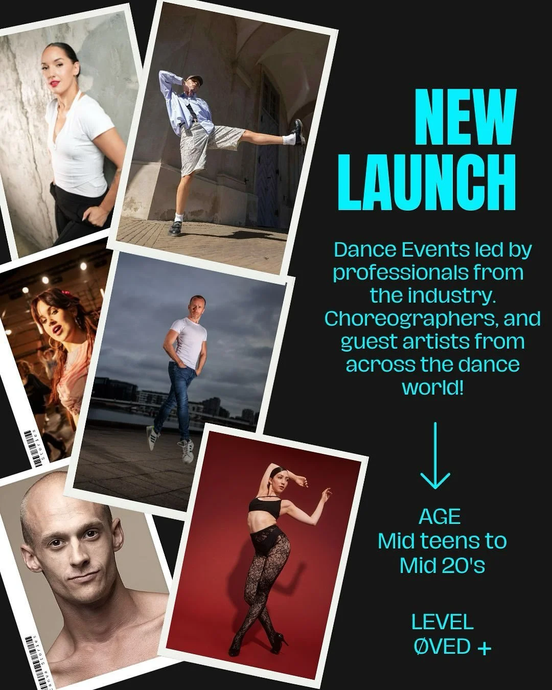 New Dance Event coming up! Sign up in the link in the Bio!
