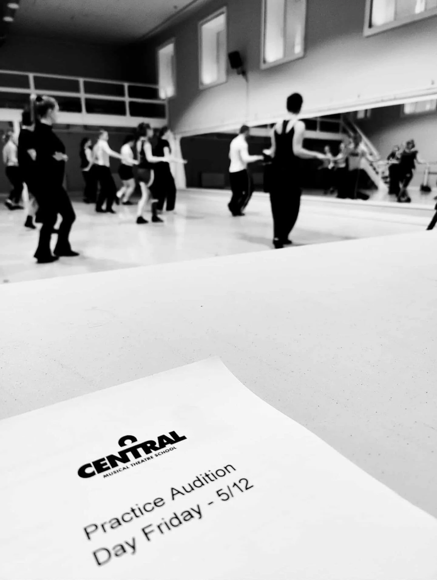 Practise Audition Day At Central !
A safe room for our students to practise choreography pick up and experiment with texts and singing material with great guidance from our audition panel !