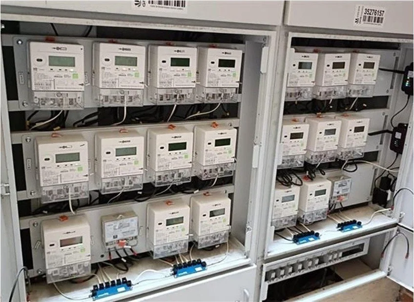 Electricity meters in Colombia for households participating in the VPP Pilot