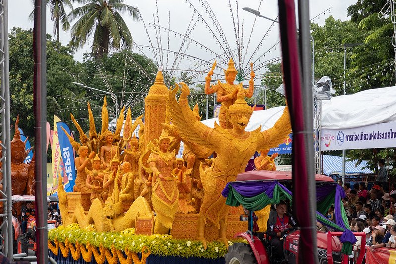 Thaimaa kynttiläfestivaali