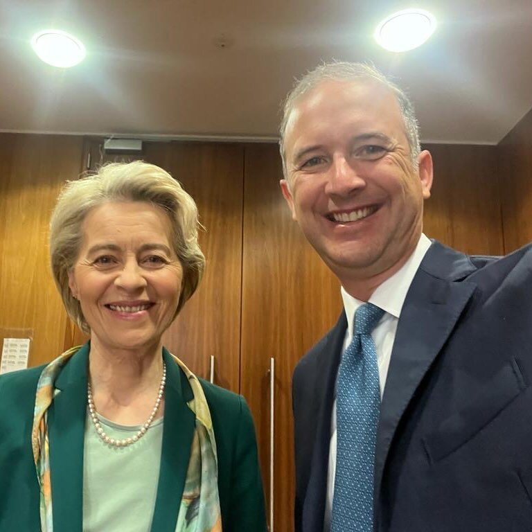 I am thrilled to have joined today's Clean Transition Dialogue on clean tech at the @europeancommission 🇪🇺, with @ursulavonderleyen, President of the European Commission, @maros.sefcovic, Executive Vice-President, Ditte Juul J&oslash;rgensen, Direc