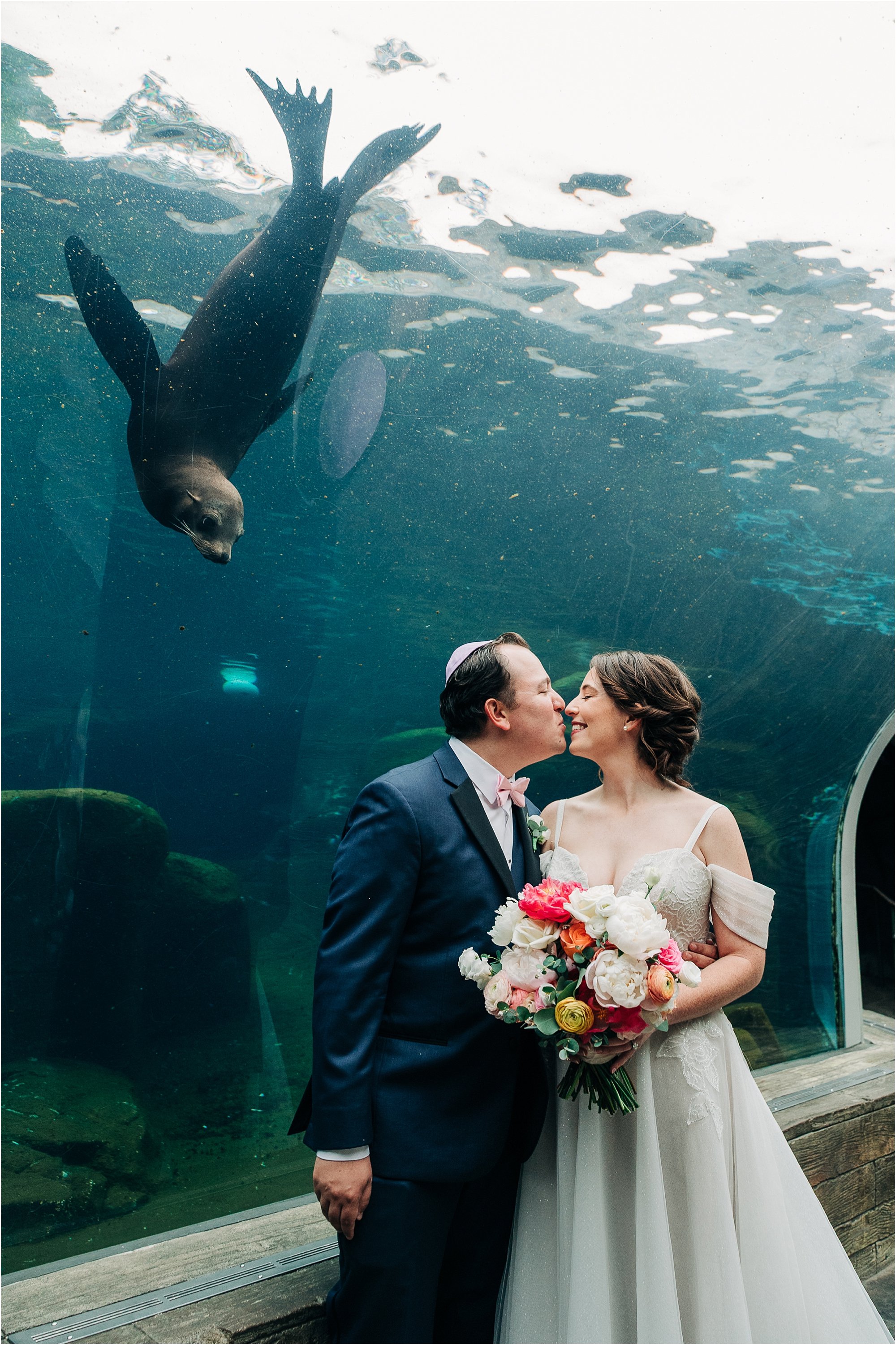 Shoshana + Jonathan’s Summer Wedding at The Saint Louis Zoo