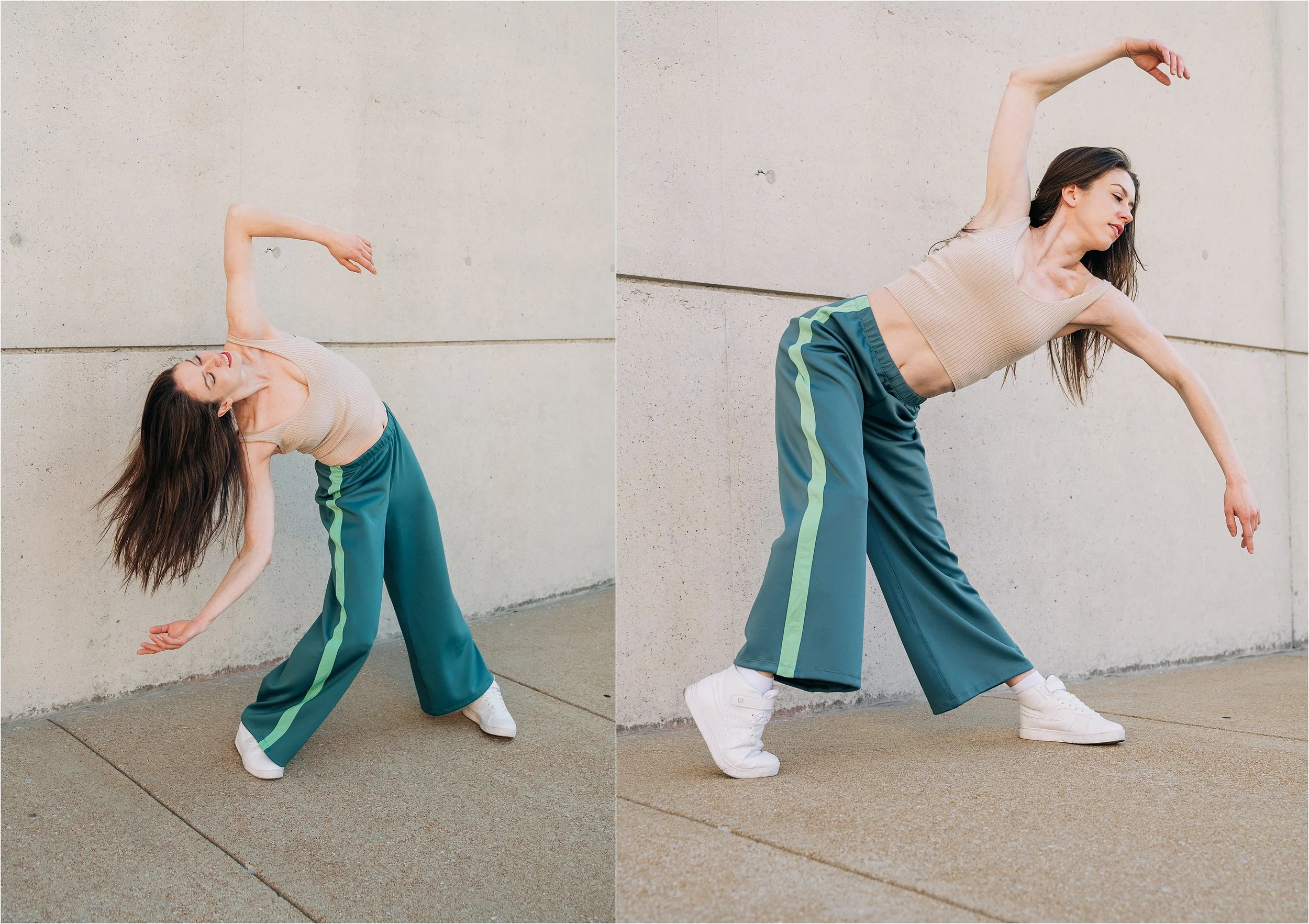 St. Louis professional dancer in Cloudbody dance pants