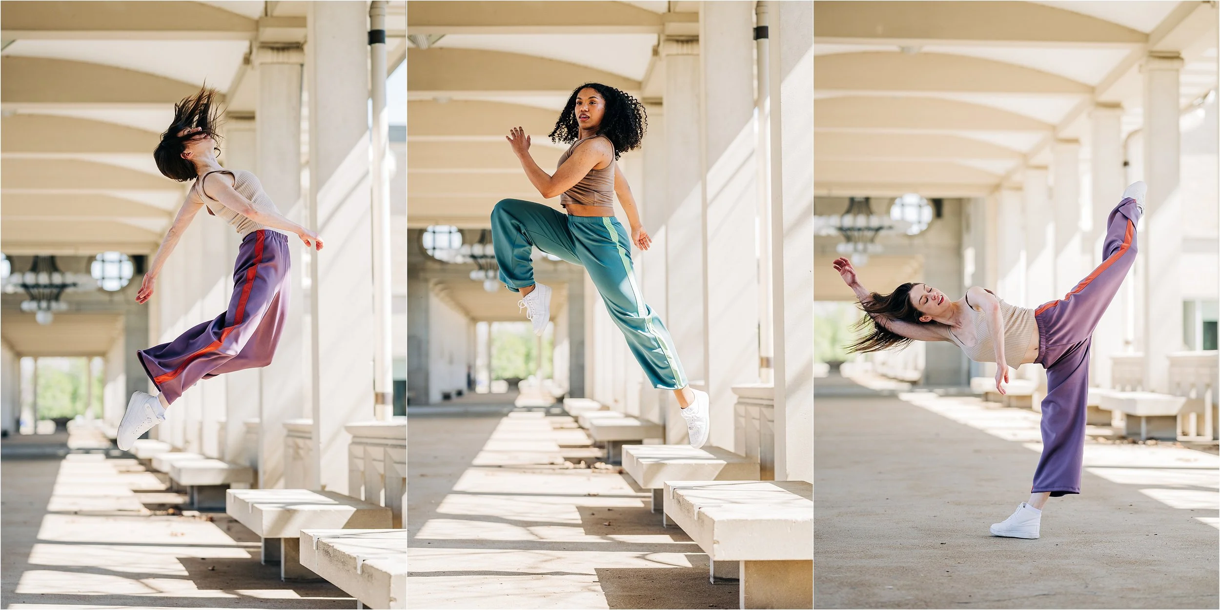 St. Louis professional dancers in Cloudbody dance pants