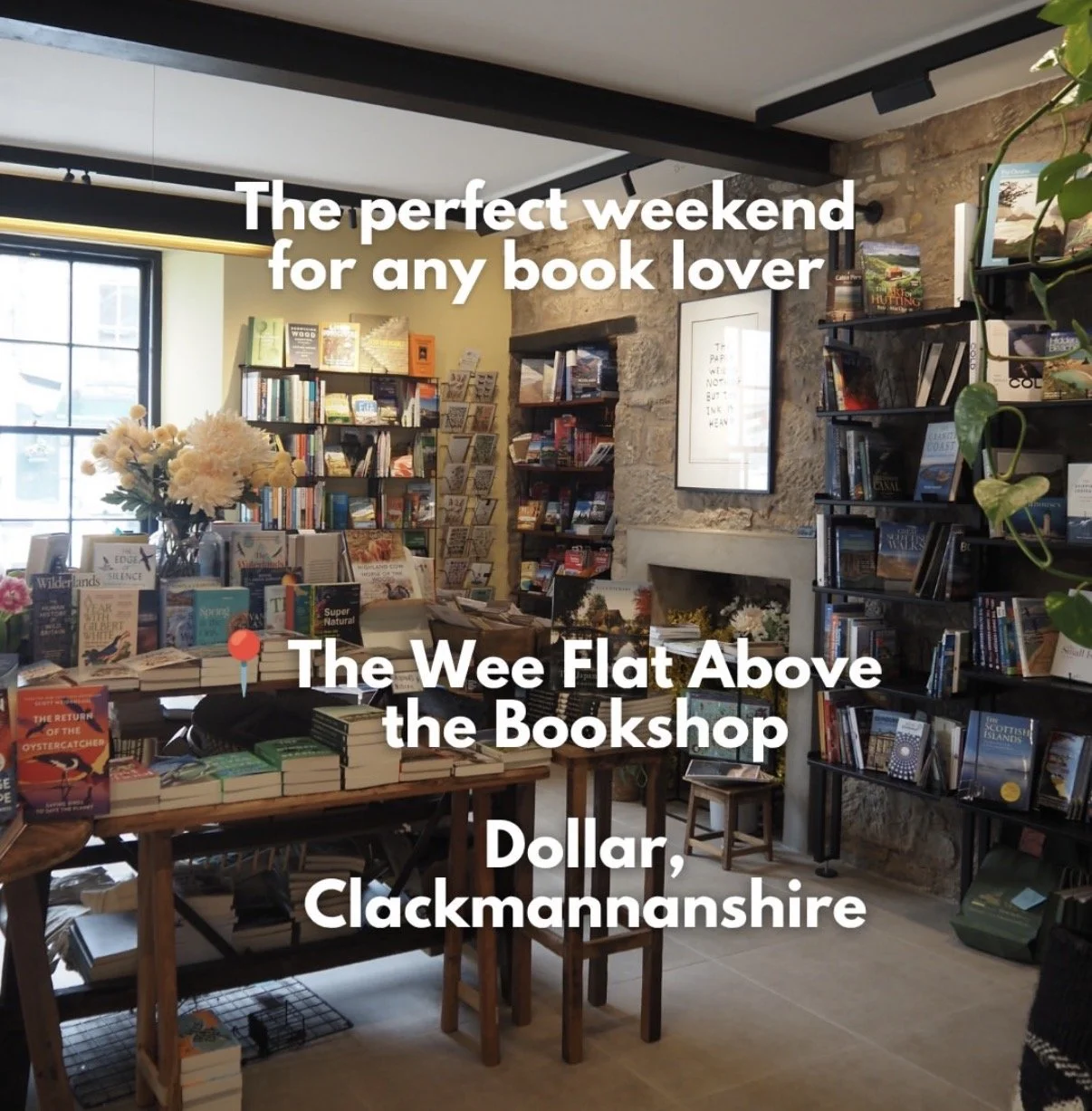 Reading Retreat — The Wee Bookshop - Dollar, Scotland