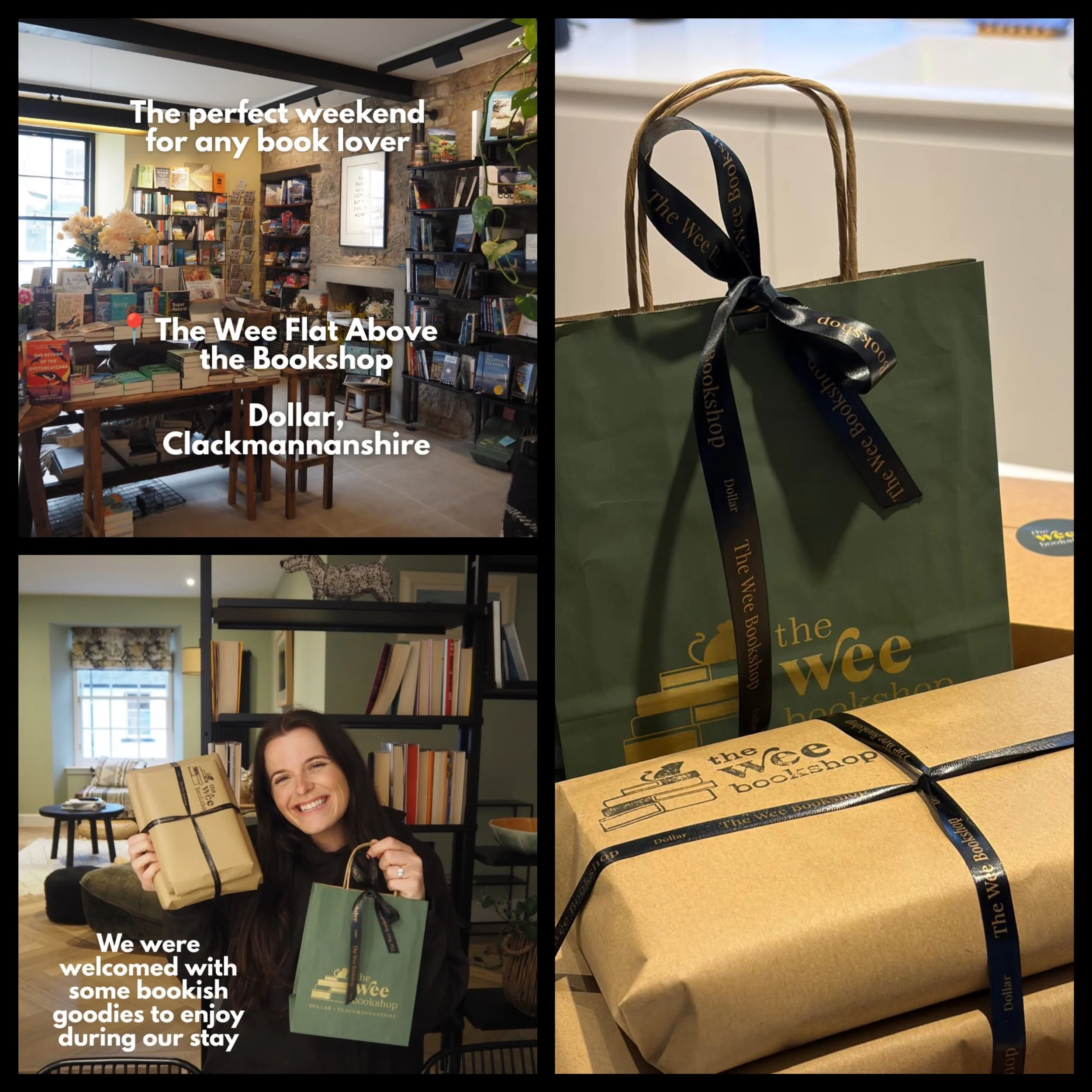 Reading Retreats — The Wee Bookshop - Dollar, Scotland