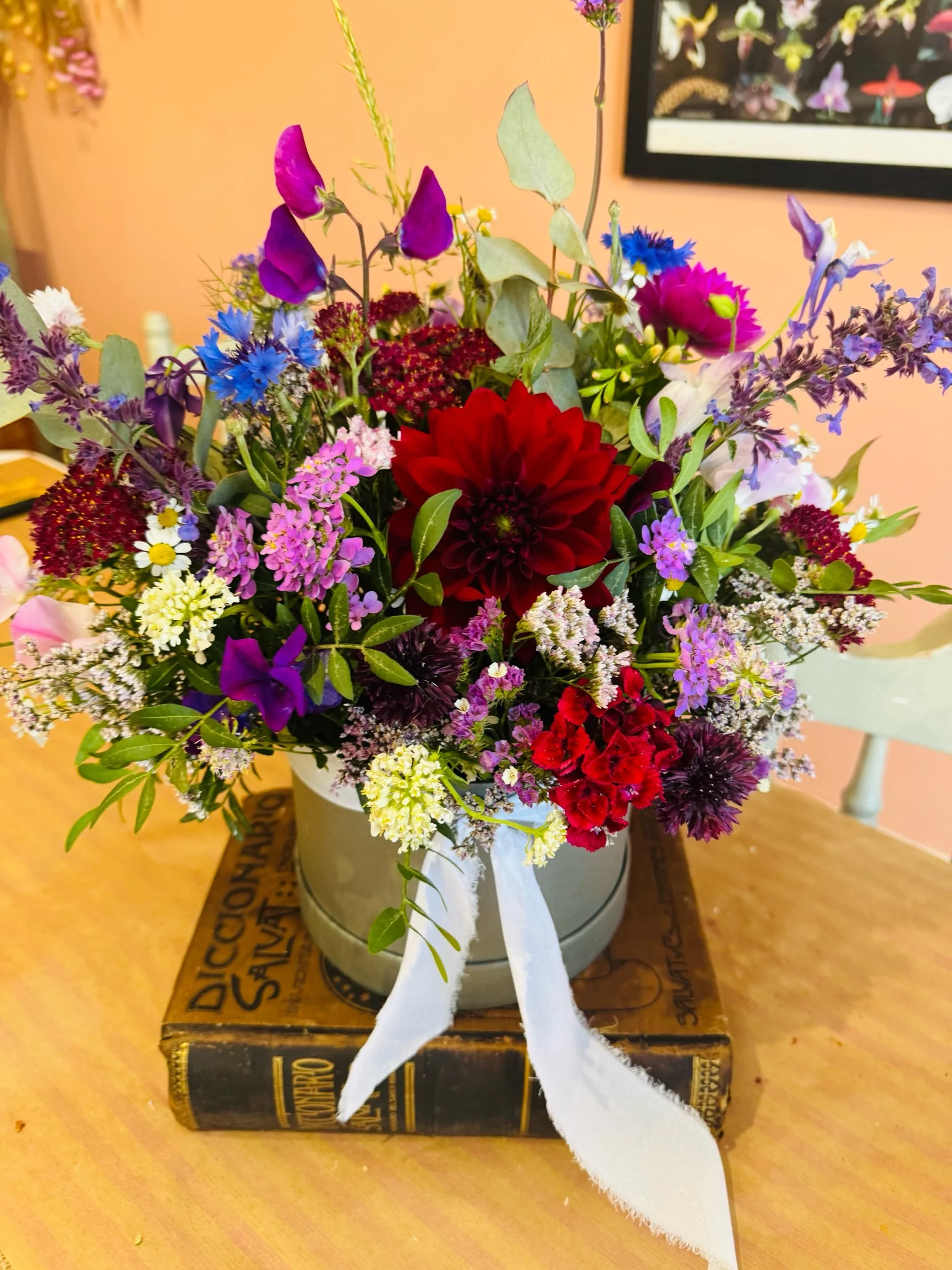 Floral Hatbox