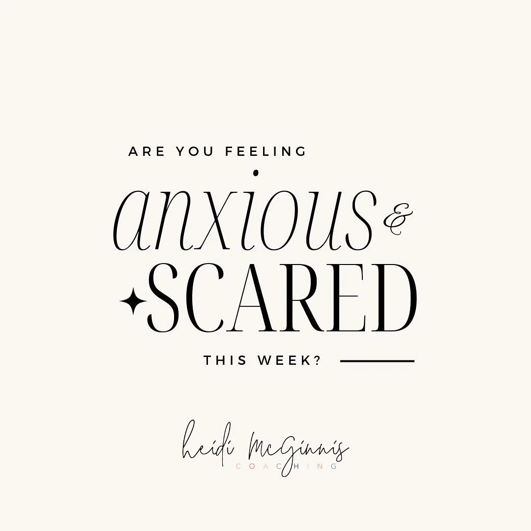 Some details on how I&rsquo;m trying to quiet this week&rsquo;s mental chaos. How are you doing?

- Cultivate a sense of safety: I love mantras/breath prayers. When I&rsquo;m feeling uncertain, my favorite one is &ldquo;I am safe in this moment&rdquo