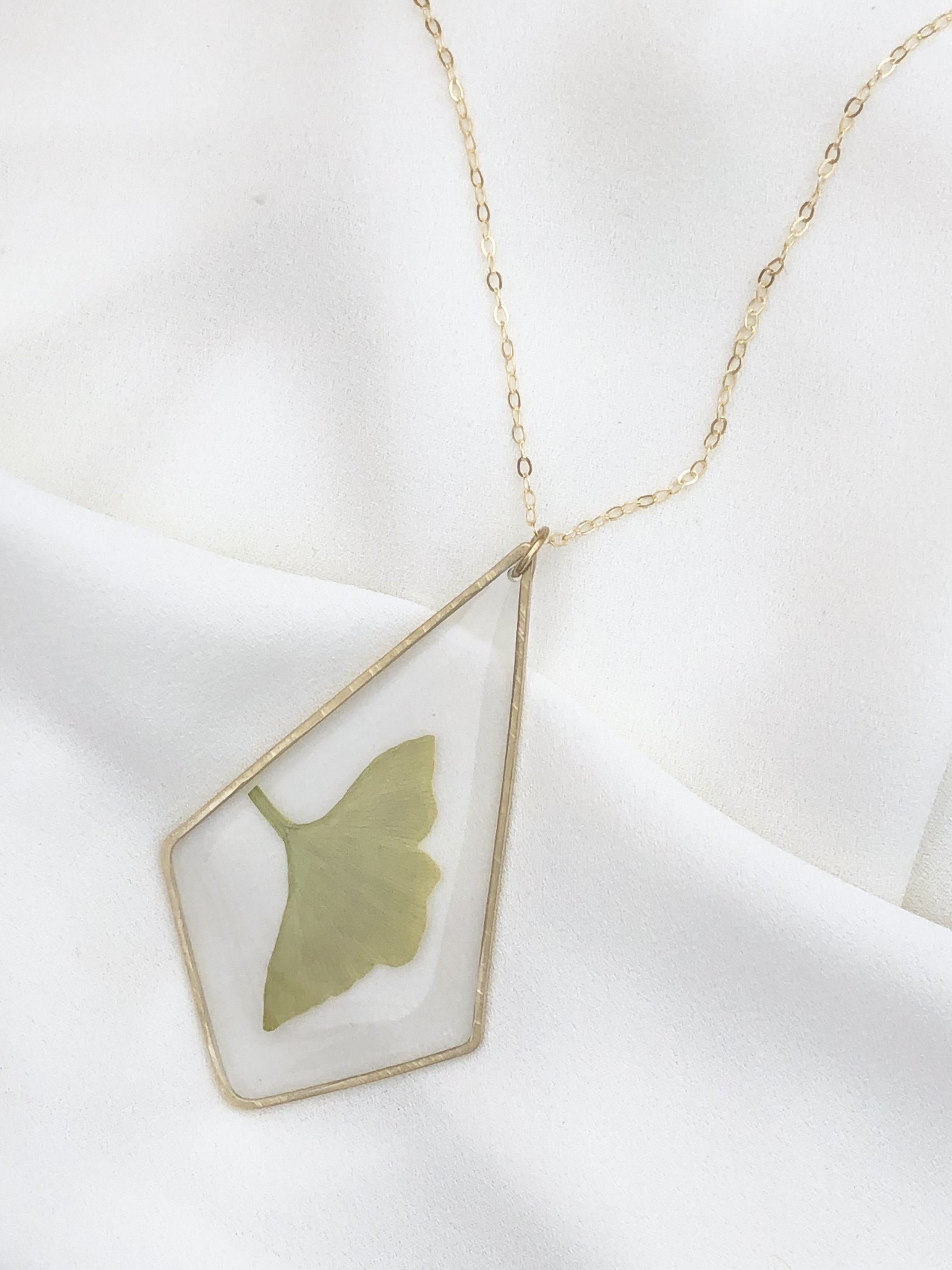 Ginkgo Necklace