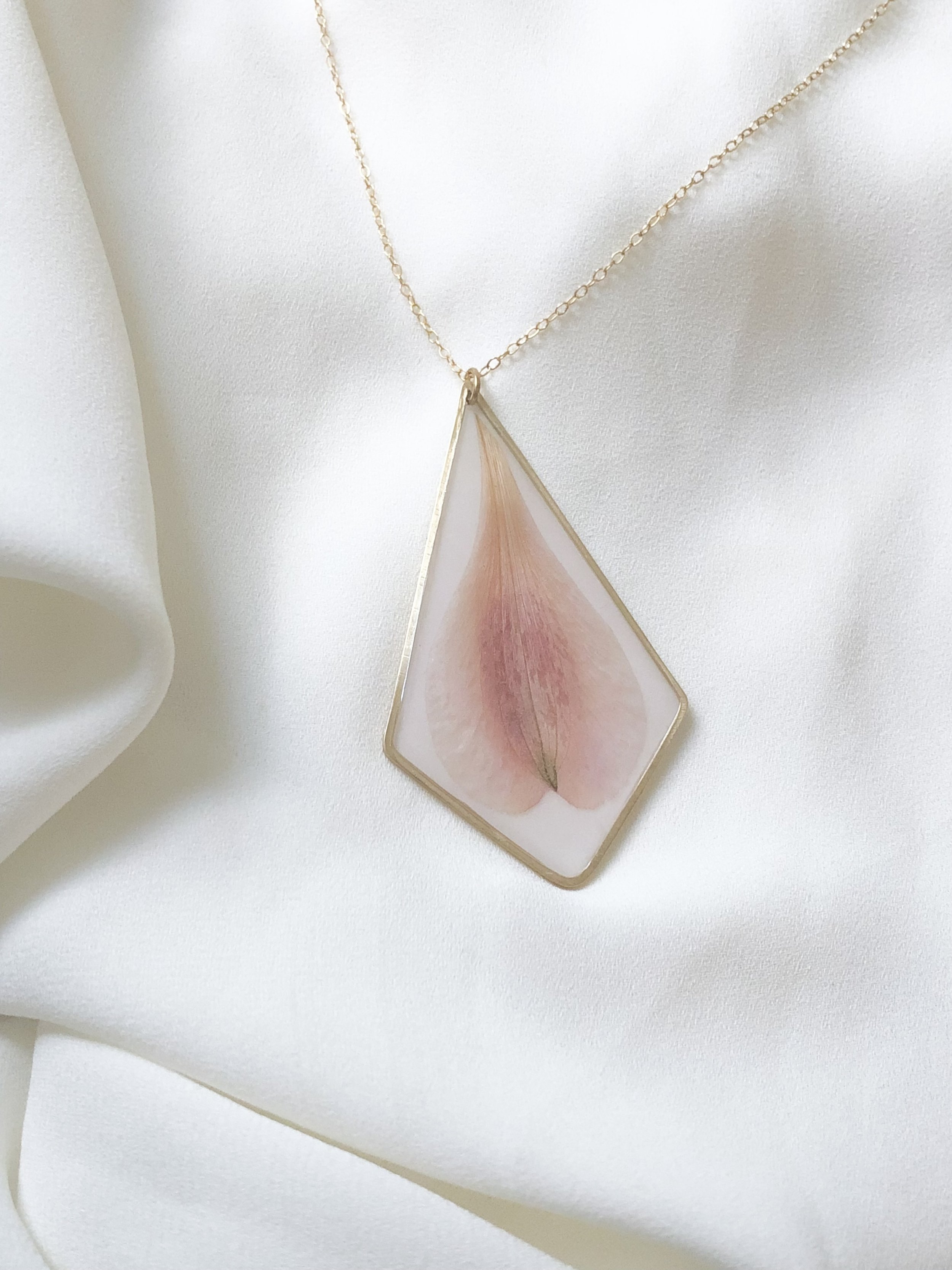Alstroemeria Petal Necklace