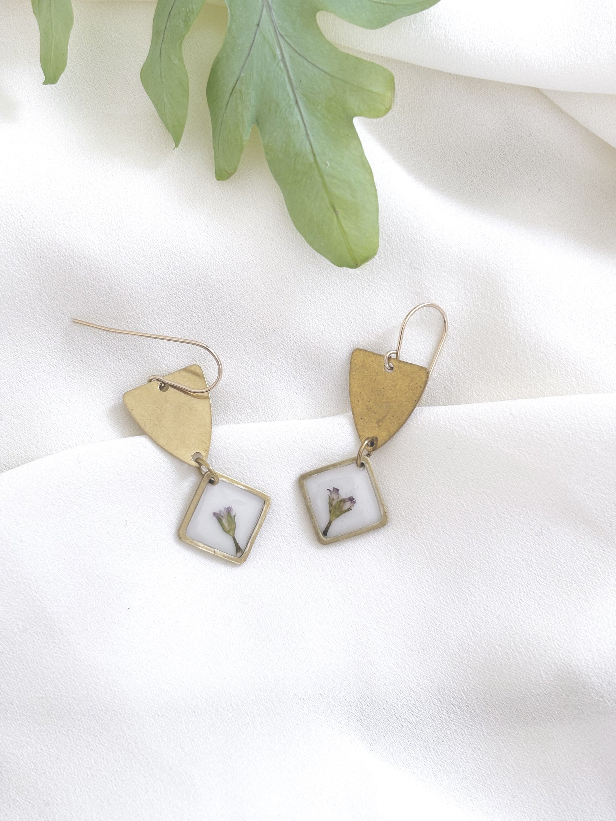 Tiny Wildflower Earrings