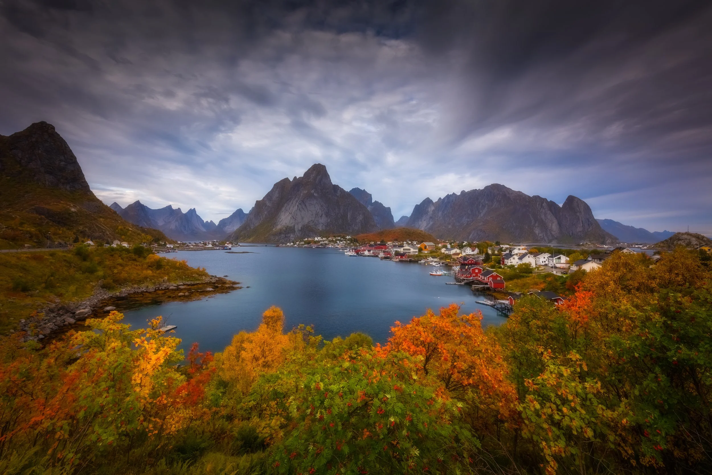 Autumn in Reine