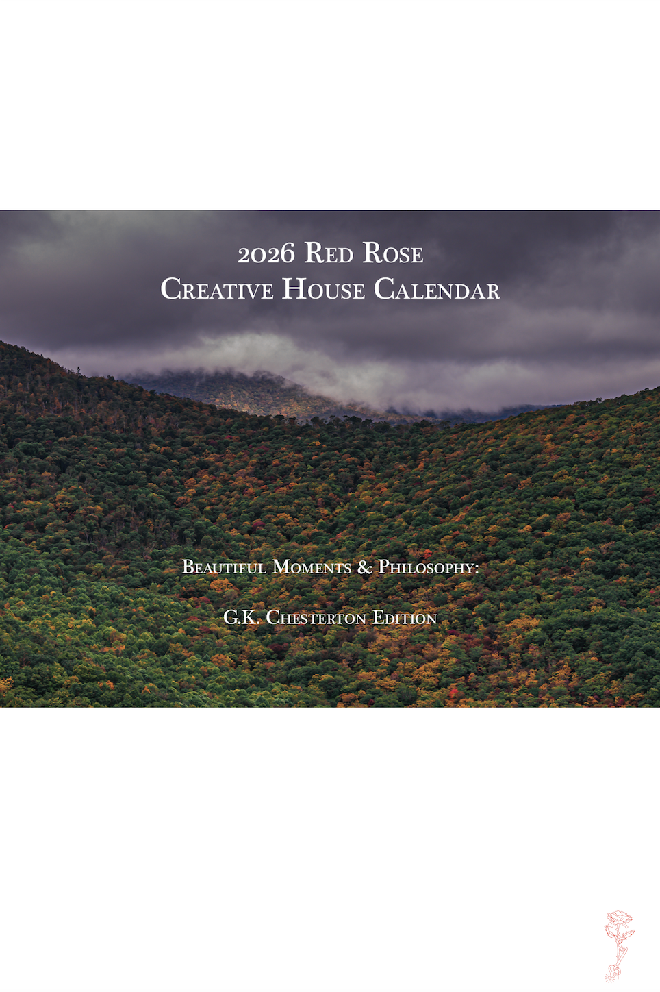2027 Red Rose Creative House Calendar (Pre-Order)