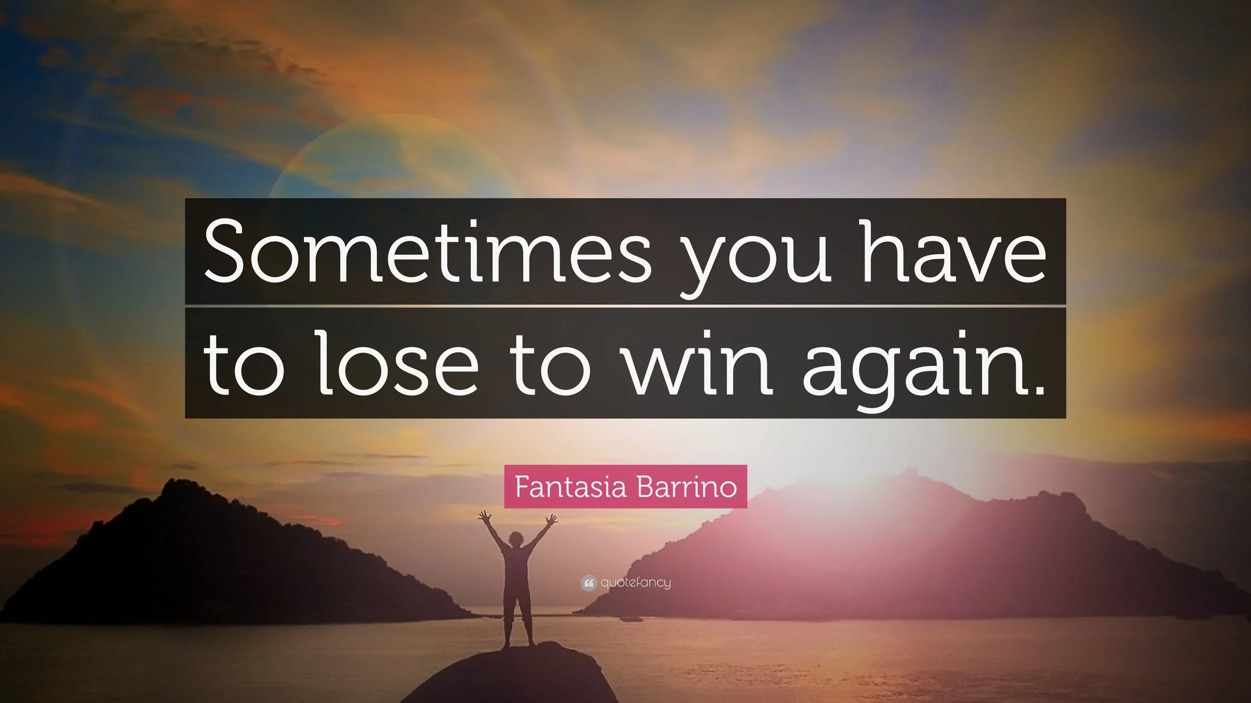 Sometimes You Have to Lose to Win Again