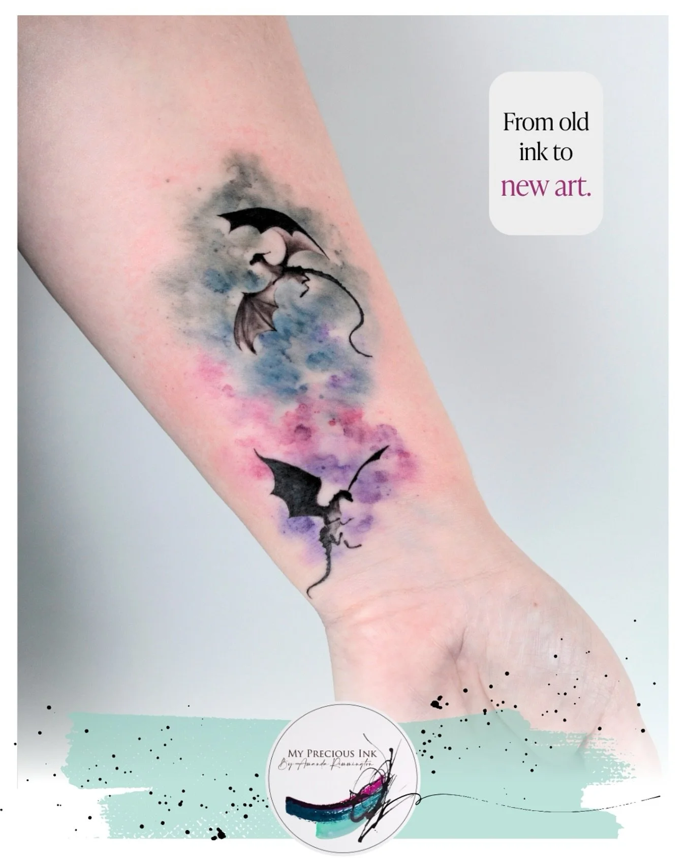 Soms is het tijd om een oud verhaal te herschrijven.
Een cover-up is niet zomaar een nieuwe tattoo, maar een kunstwerk dat verleden en heden samenbrengt.
Bij My Precious Ink krijgt jouw idee een nieuwe vorm die echt bij jou past.

#MyPreciousInk #Cov