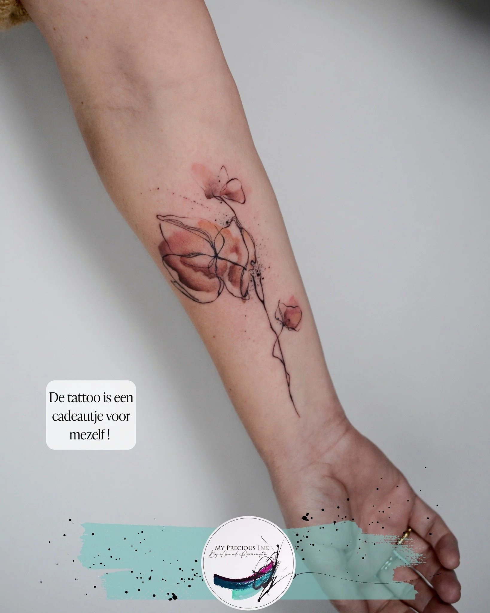 &ldquo;De tattoo is een cadeautje voor mezelf. &rdquo;

Soms hoef je niks te verklaren.
Geen verhaal voor een ander.
Alleen het besef dat dit moment van jou is.
En dat je jezelf iets mag geven dat blijft.

My Precious Ink &ndash; Art that stays.
Aren