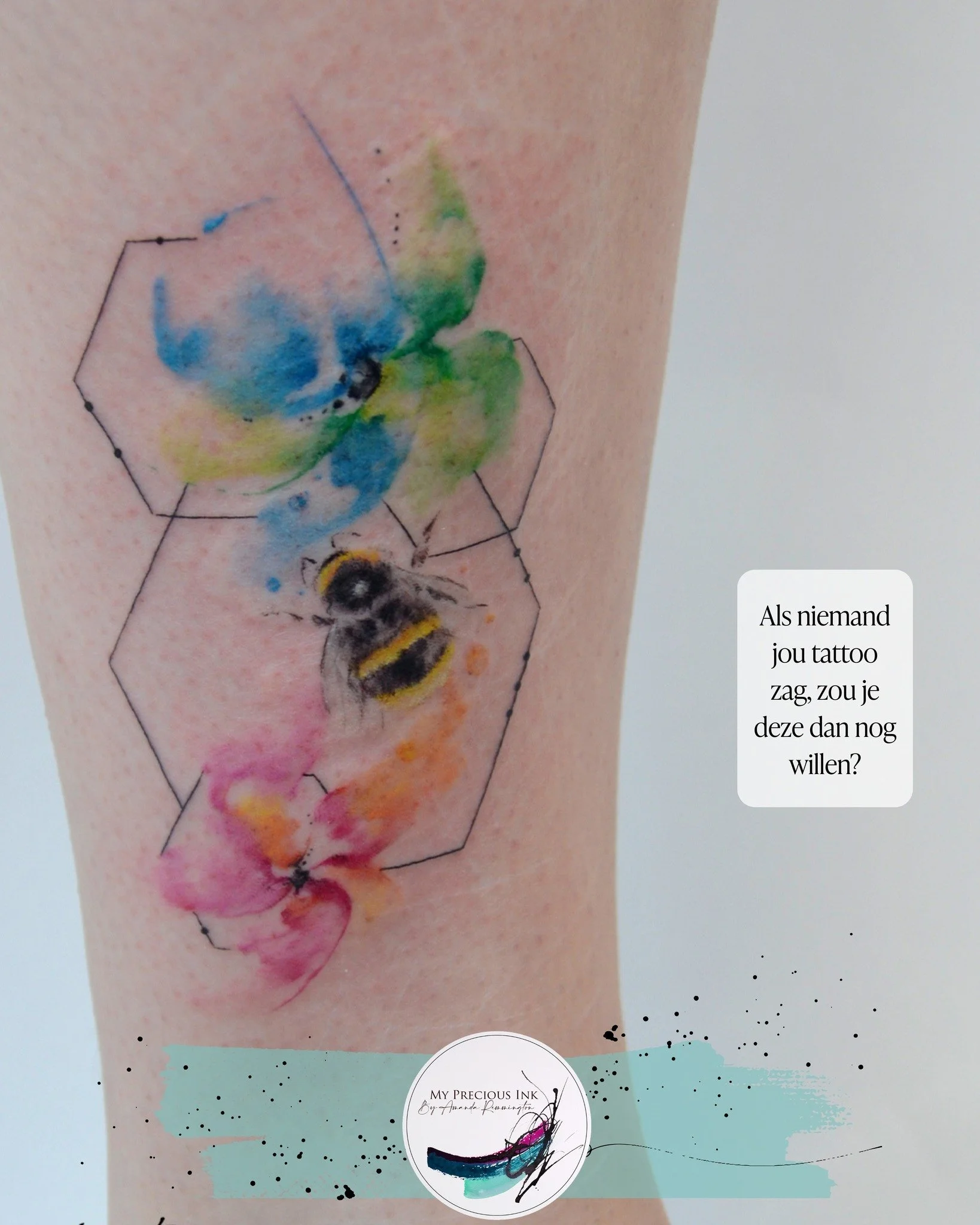 Als niemand jou tattoo zag, zou je deze dan nog willen?

Ben jij iemand die je tattoo graag laat zien ? 
Of
Draag je &rsquo;m liever alleen voor jezelf?

My Precious Ink &ndash; Art that stays.
Arendonk (BE)
amanda@mypreciousink.nl
www.mypreciousink.