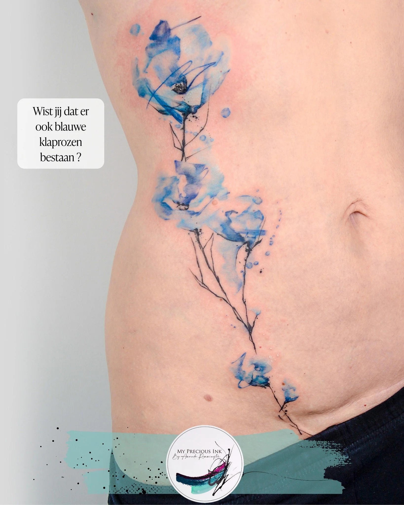 Wist jij dat er ook blauwe klaprozen bestaan?

Iedereen denkt bij een klaproos aan rood.
Maar blauw bestaat ook. 
Zeldzamer, frisser, net even anders.

Ben jij team blauw of team rood? 

My Precious Ink &ndash; Art that stays.
Arendonk (BE)
amanda@my