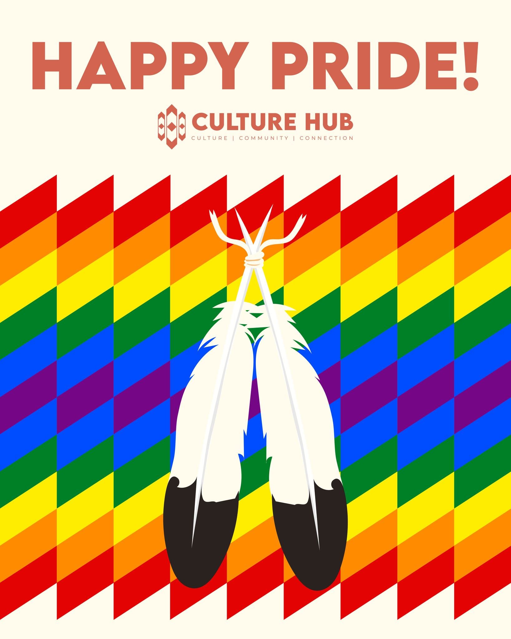 🌈 Happy Pride Month from Culture Hub! 🌈
At Culture Hub, Pride isn&rsquo;t just something we celebrate in June. It&rsquo;s something we live every day. As an Indigenous-led space rooted in love, kinship, and belonging, we honor the full spectrum of 