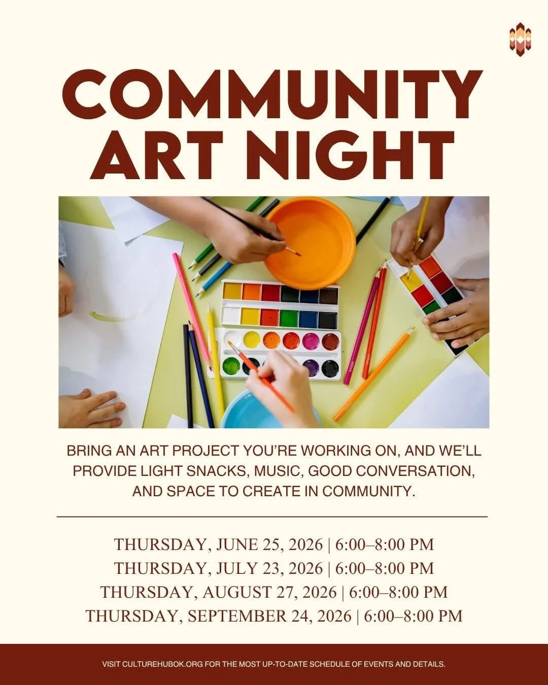 Community Art Night @ the Culture Hub