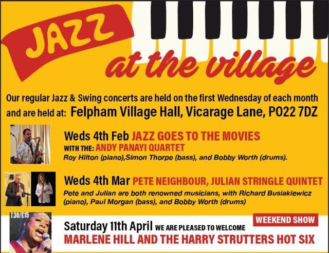 Marlene Hill and the Harry Strutters Hot Six