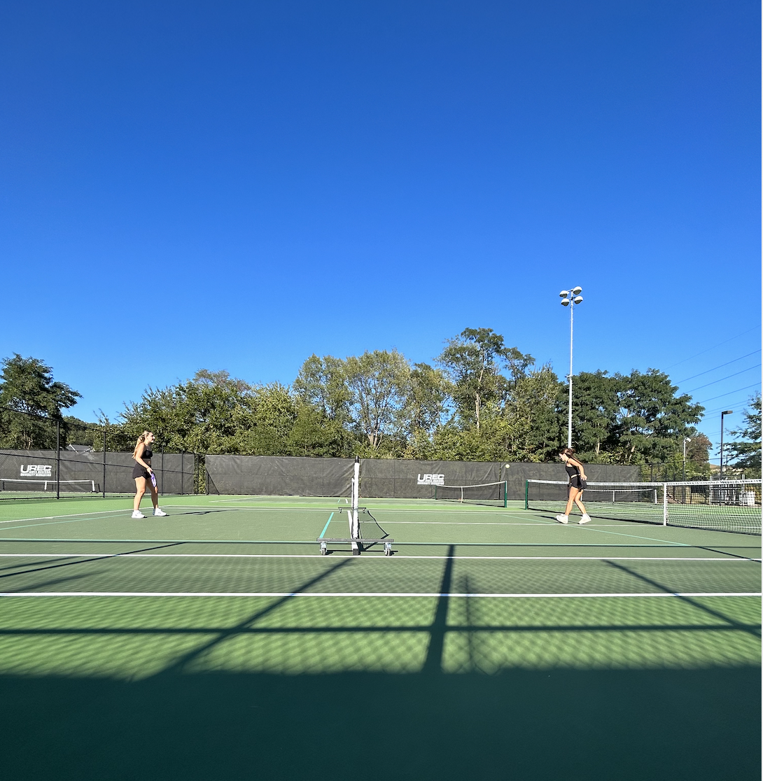 Like many others, I've hopped on the pickle ball train and love it. My serve could definitely still use some work though.
